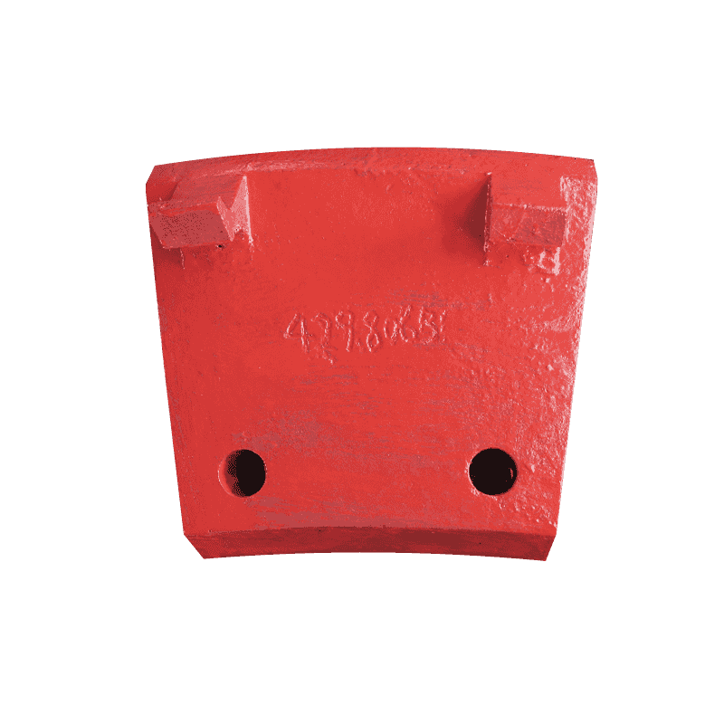 Çeneli Kırıcı Yüksek Manganlı Çelik Yan Koruma