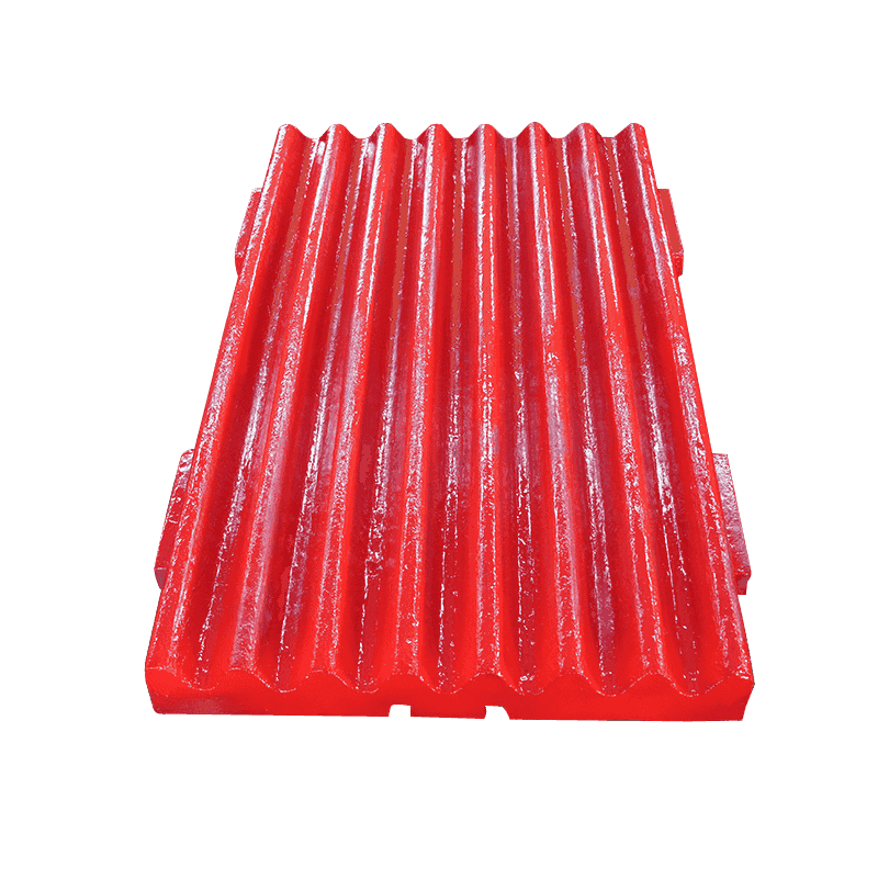 Çeneli Kırıcı Yüksek Manganlı Çelik Sabit Çene Plakası